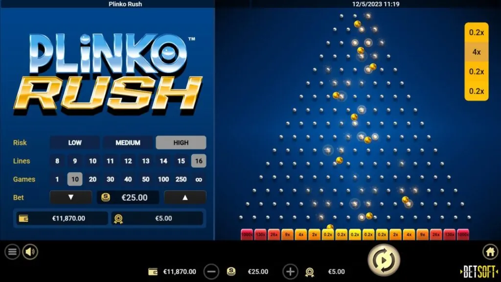 Comment jouer à Plinko Rush